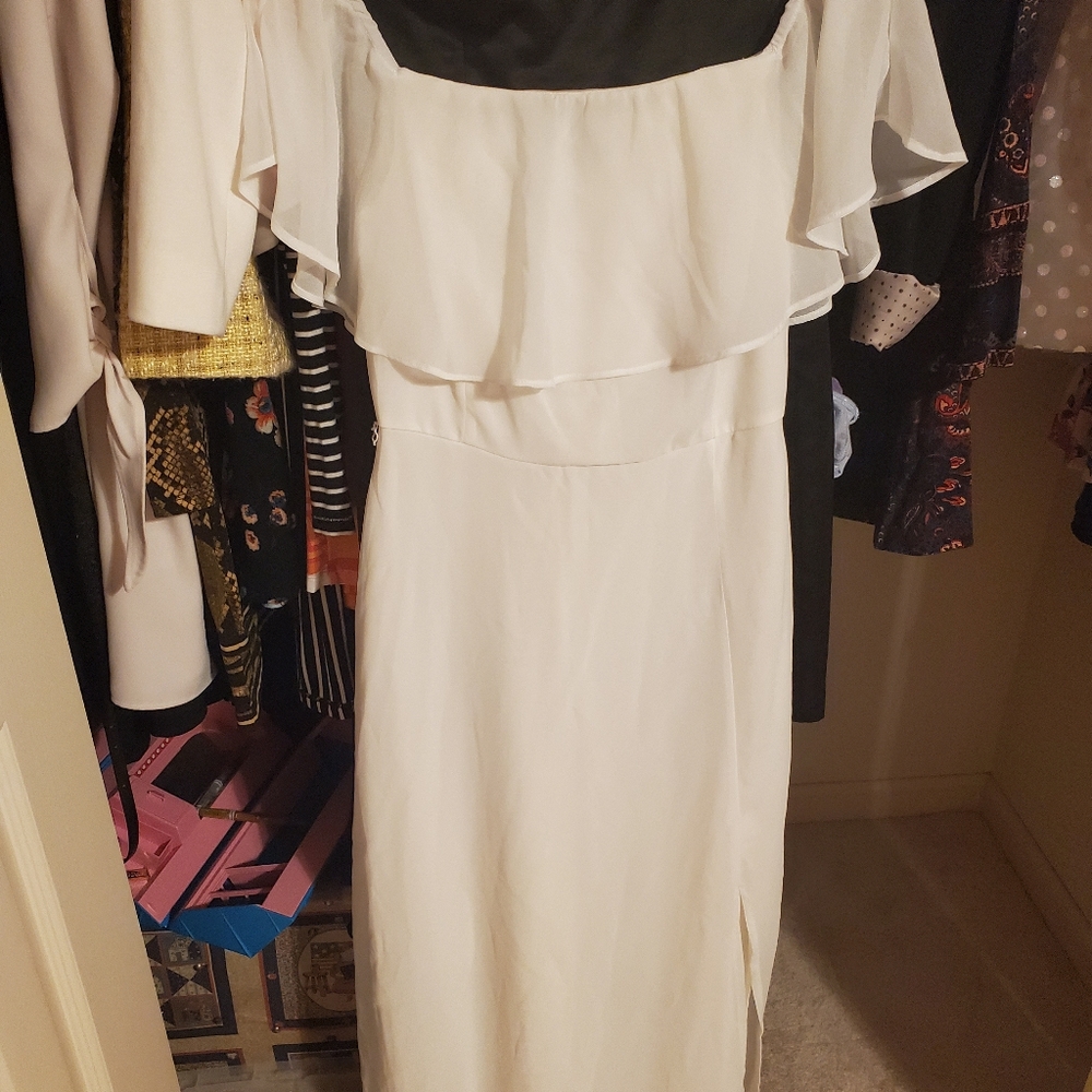 Long white dress - Just Fab brand